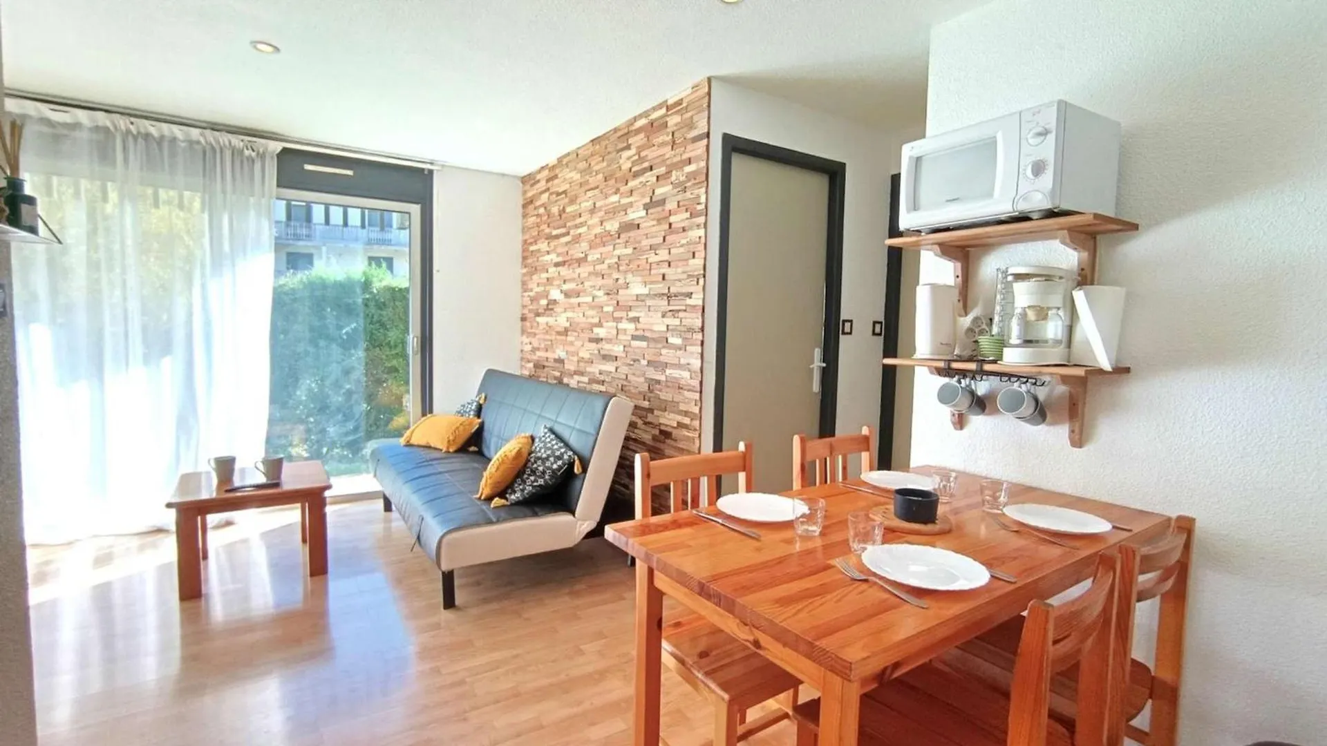 Apartmán Charmant T2 Avec Terrasse Et Parking A Saint-Lary-Soulan - Fr-1-457-353